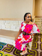 Load image into Gallery viewer, It’s Your Season Diva Midi Dress