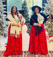 Load image into Gallery viewer, Vogue Me Red Palazzo Pants