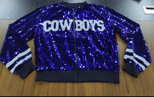 Load image into Gallery viewer, Cowboys Sequins Jacket
