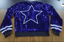Load image into Gallery viewer, Cowboys Sequins Jacket
