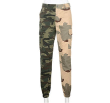 Load image into Gallery viewer, Mixed Emotion Camo Joggers
