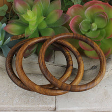 Load image into Gallery viewer, Natural Basics Wood Bangle Set
