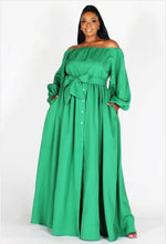 Load image into Gallery viewer, You Got This Green Maxi Dress

