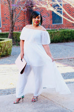 Load image into Gallery viewer, Romantic Off The Shoulder Maxi Dress
