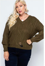 Load image into Gallery viewer, Distressed Sweaters (2 Colors)
