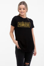 Load image into Gallery viewer, “She is Fearless” Tee
