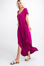 Load image into Gallery viewer, She’s Tie up Maxi Dresses
