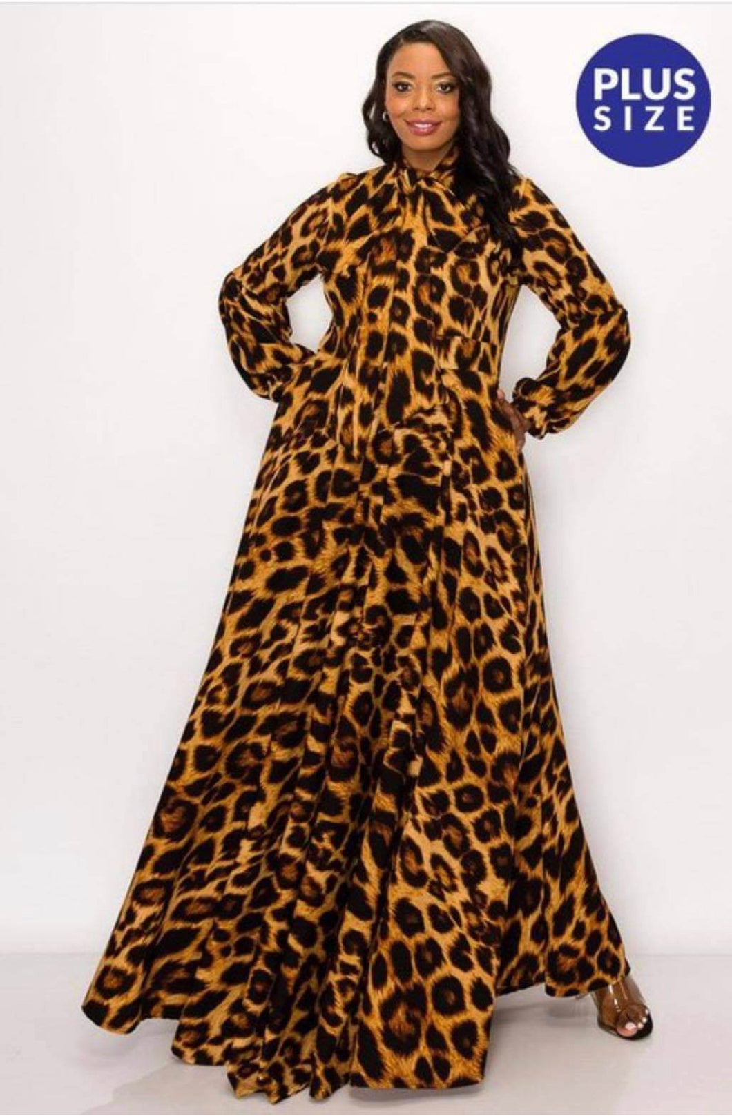 She’s Valuable Leopard Maxi Dress