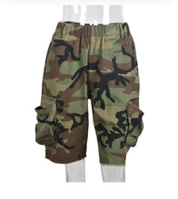 Load image into Gallery viewer, Camouflage Causal Cargo Shorts
