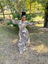Load image into Gallery viewer, On The Battle Field Leopard Maxi Dress
