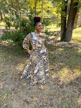 Load image into Gallery viewer, On The Battle Field Leopard Maxi Dress

